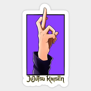 Gojo’s Hand Sticker